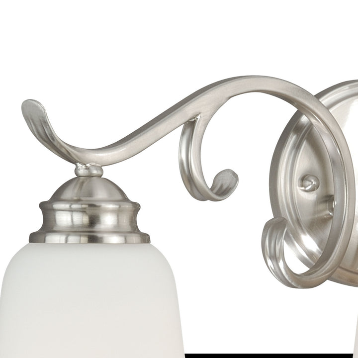 Vaxcel Hartford W0162 Bath Vanity Light 24 in. wide - Satin Nickel