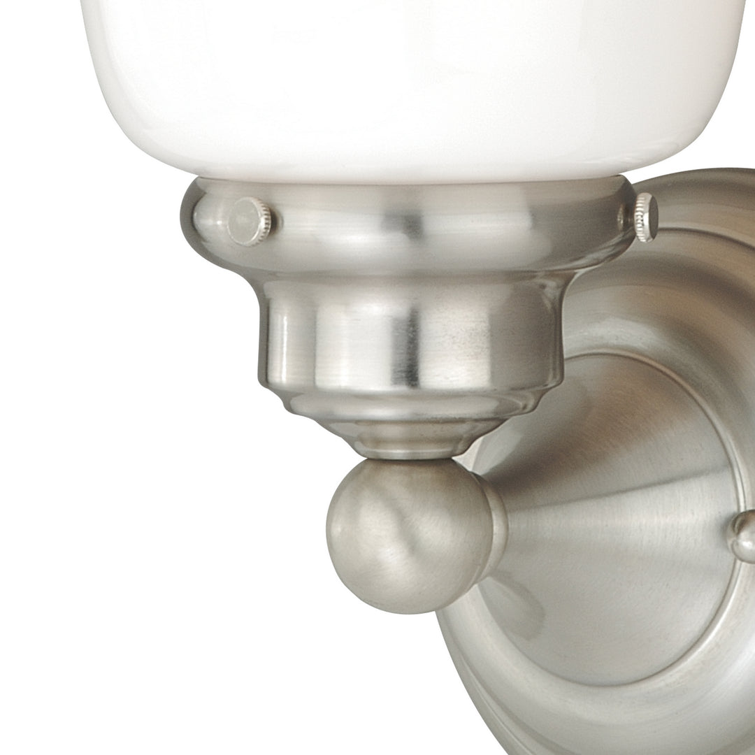 Vaxcel Huntley W0167 Wall Light - Satin Nickel