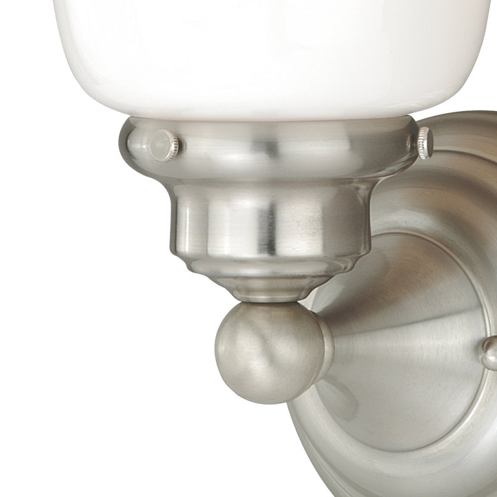 Vaxcel Huntley W0167 Wall Light - Satin Nickel