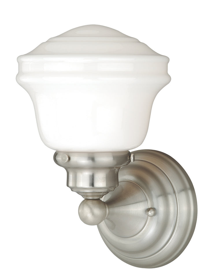 Vaxcel Huntley W0167 Wall Light - Satin Nickel
