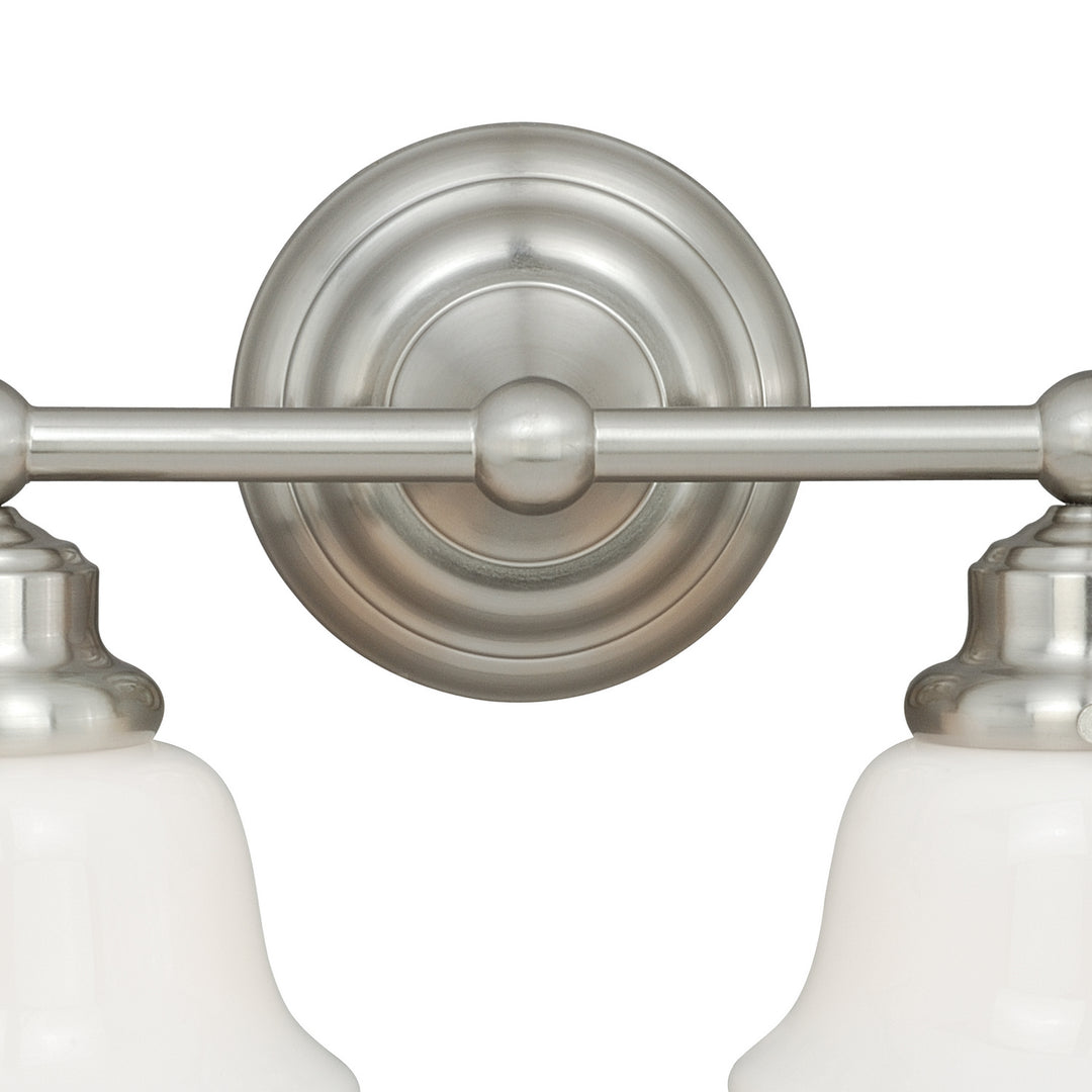 Vaxcel Huntley W0169 Bath Vanity Light 16 in. wide - Satin Nickel