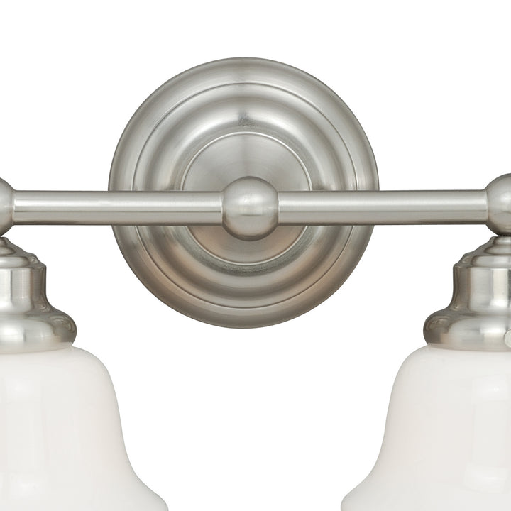 Vaxcel Huntley W0169 Bath Vanity Light 16 in. wide - Satin Nickel