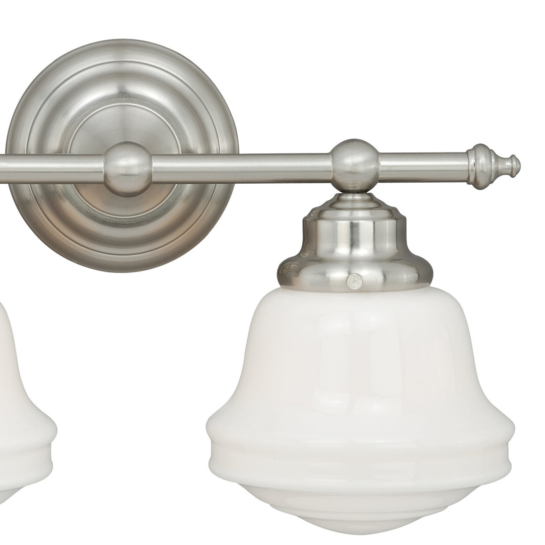 Vaxcel Huntley W0169 Bath Vanity Light 16 in. wide - Satin Nickel