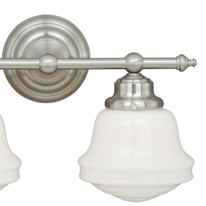 Vaxcel Huntley W0169 Bath Vanity Light 16 in. wide - Satin Nickel