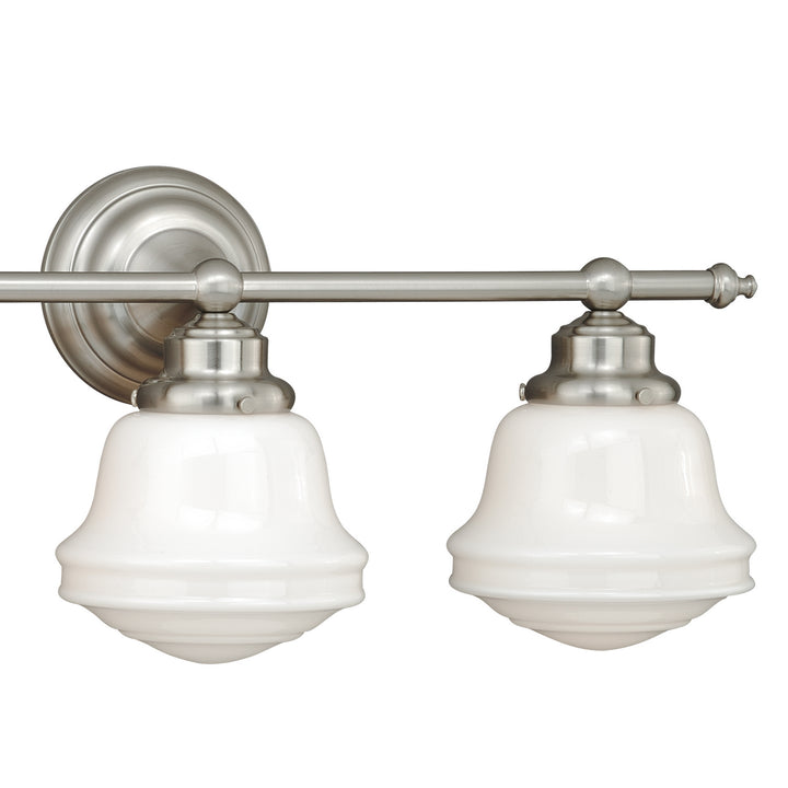 Vaxcel Huntley W0171 Bath Vanity Light 24 in. wide - Satin Nickel