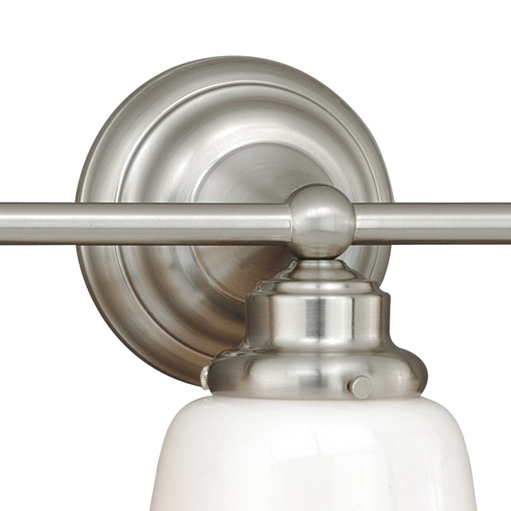 Vaxcel Huntley W0171 Bath Vanity Light 24 in. wide - Satin Nickel