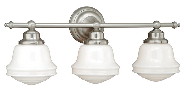 Vaxcel Huntley W0171 Bath Vanity Light 24 in. wide - Satin Nickel