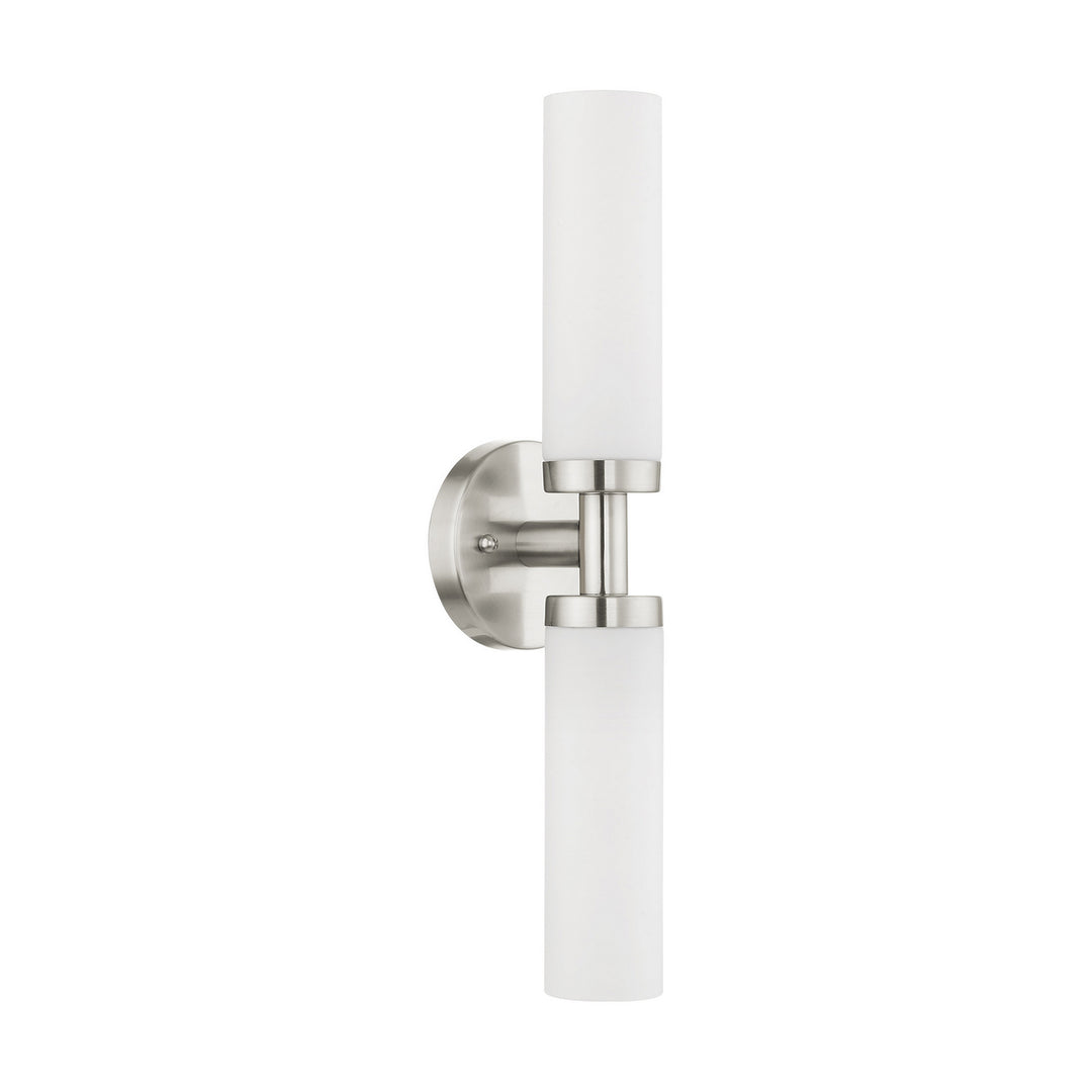 Livex Aero 10104-91 Bath Vanity Light 18 in. wide - Brushed Nickel