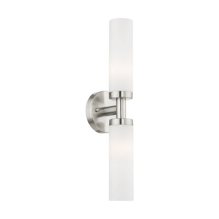 Livex Aero 10104-91 Bath Vanity Light 18 in. wide - Brushed Nickel