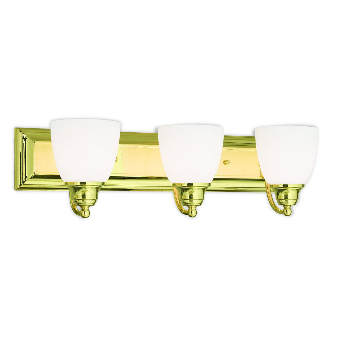 Livex Springfield 10503-02 Bath Vanity Light 24 in. wide - Polished Brass