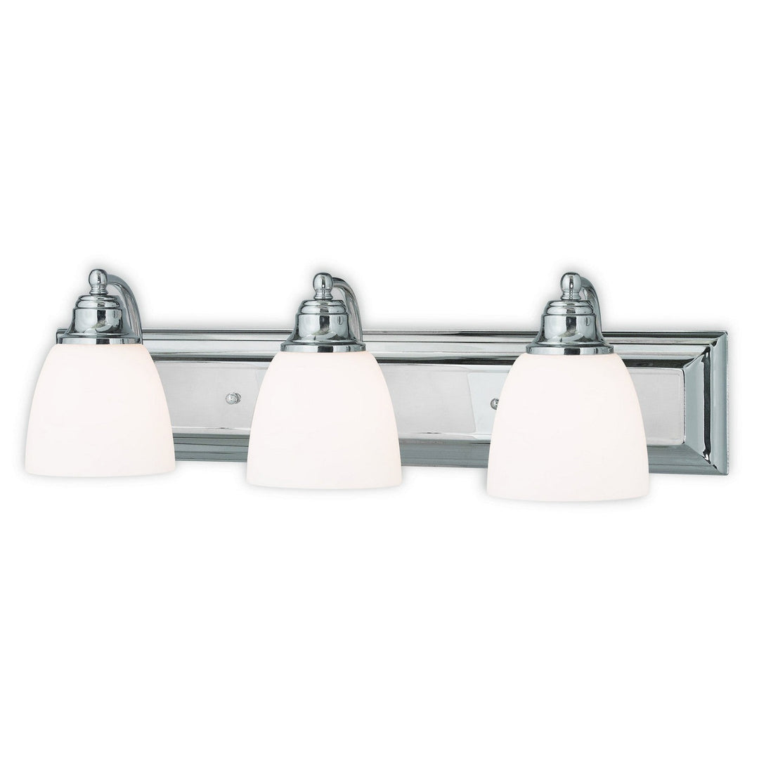 Livex Springfield 10503-05 Bath Vanity Light 24 in. wide - Polished Chrome