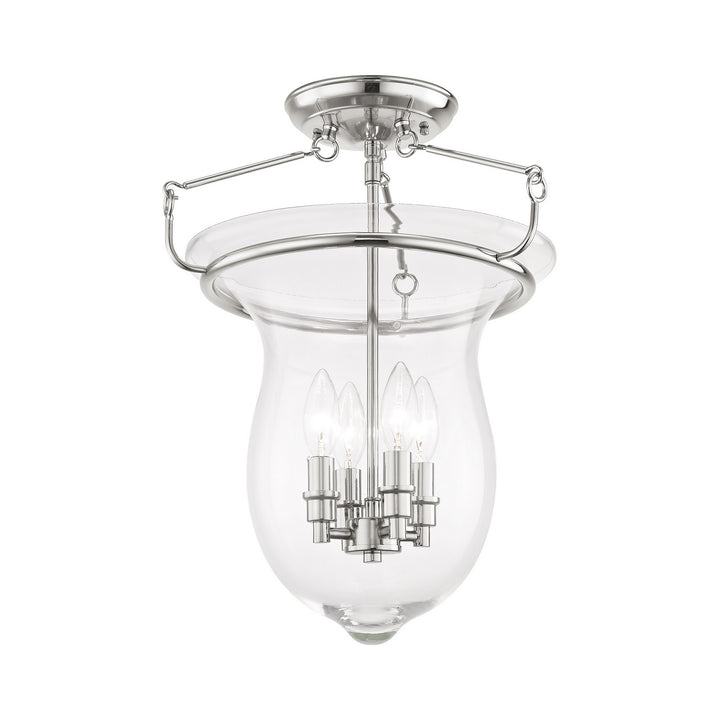 Livex Canterbury 50297-35 Ceiling Light - Polished Nickel