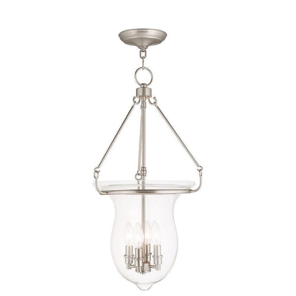 Livex Canterbury 50298-91 Pendant Light - Brushed Nickel