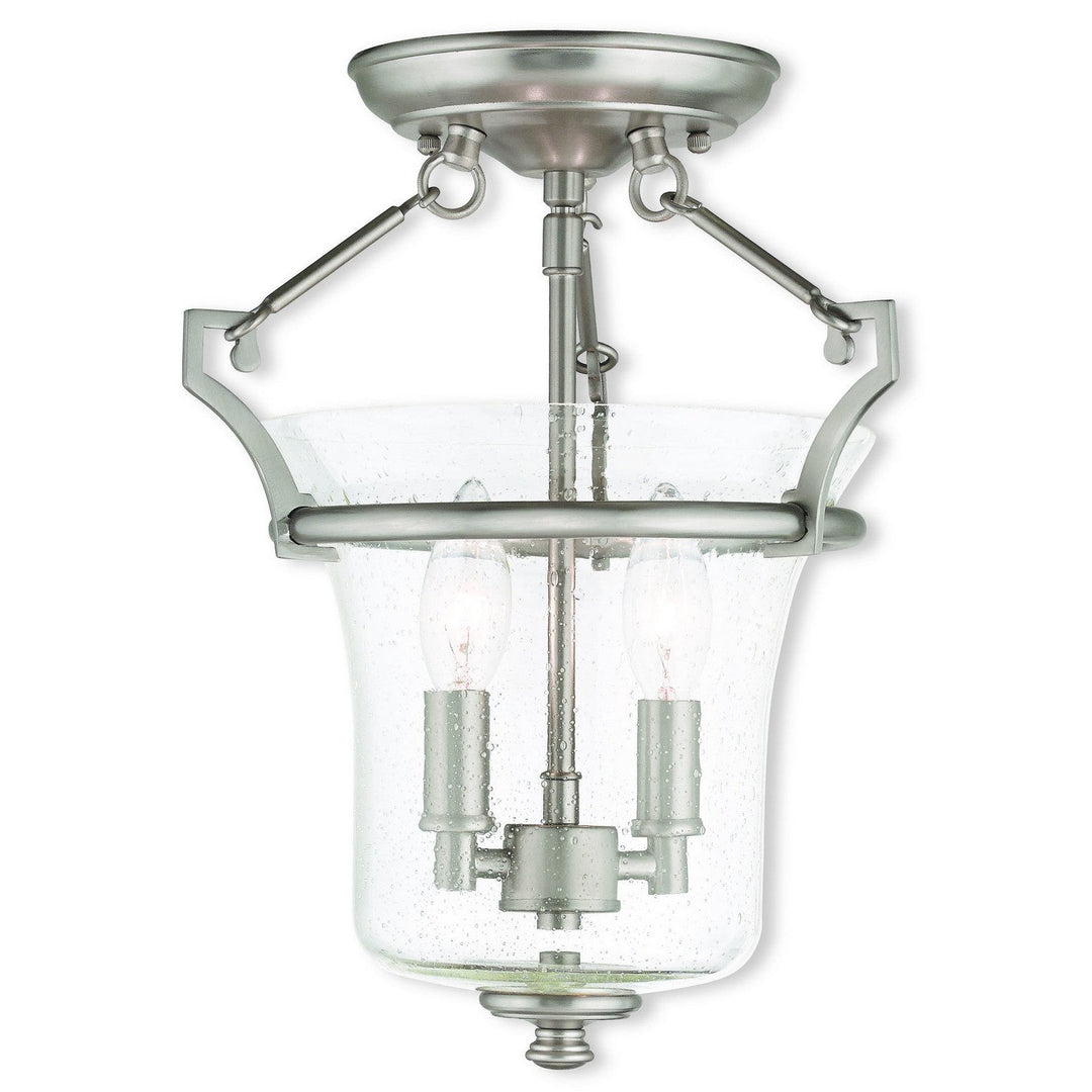 Livex Buchanan 50401-91 Ceiling Light - Brushed Nickel