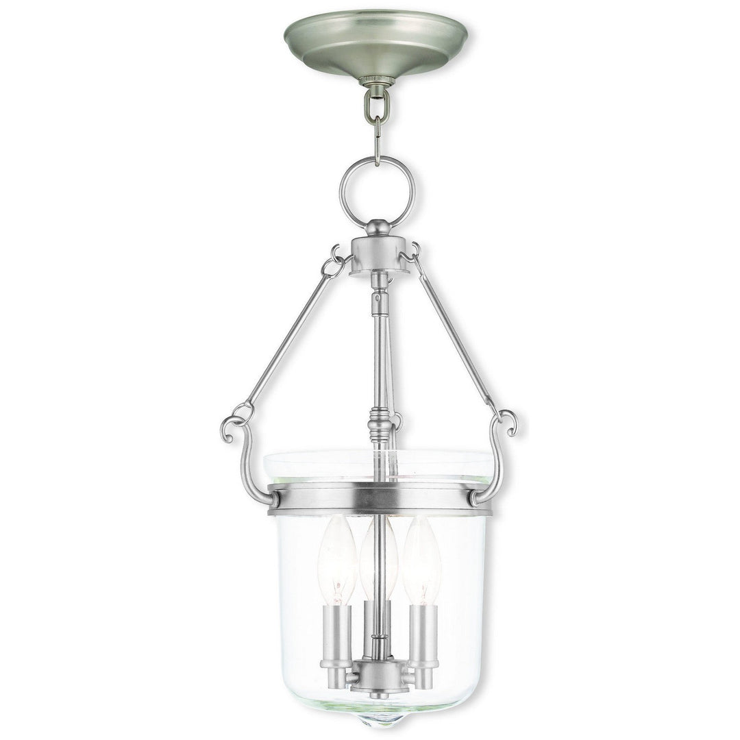Livex Rockford 50482-91 Pendant Light - Brushed Nickel