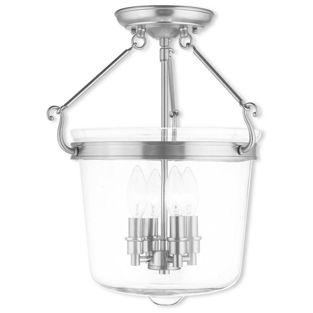 Livex Rockford 50485-91 Ceiling Light - Brushed Nickel
