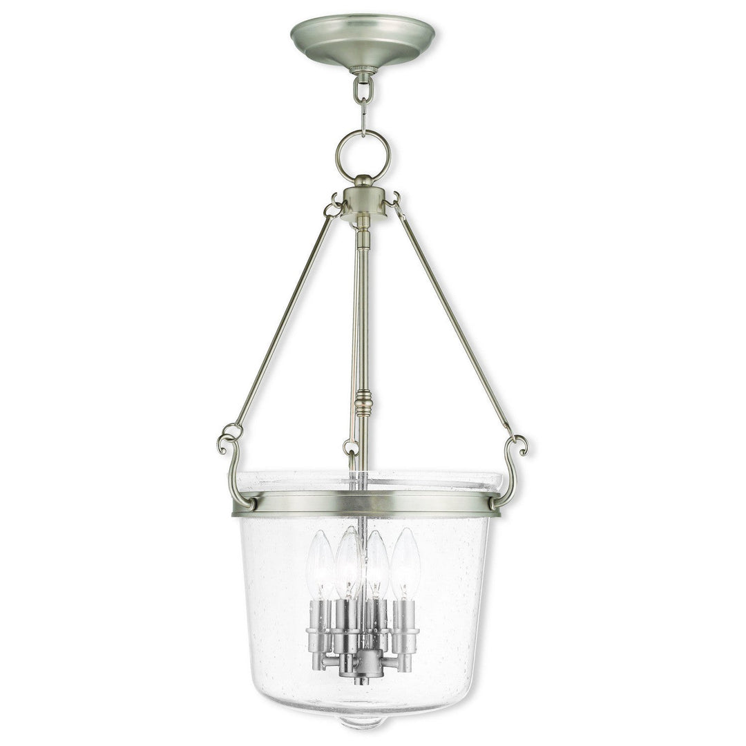 Livex Winchester 50496-91 Pendant Light - Brushed Nickel