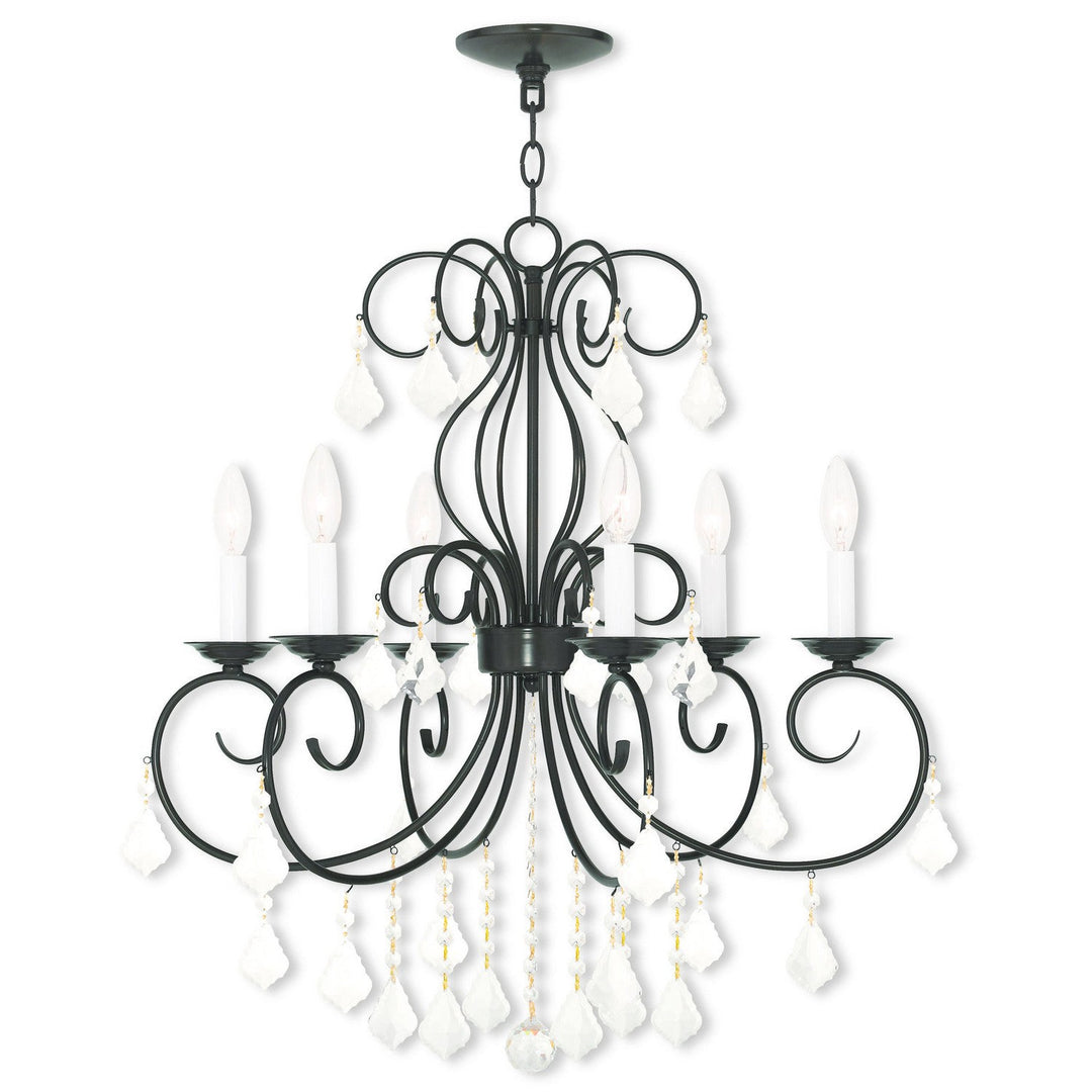 Livex Donatella 50766-92 Chandelier Light - English Bronze