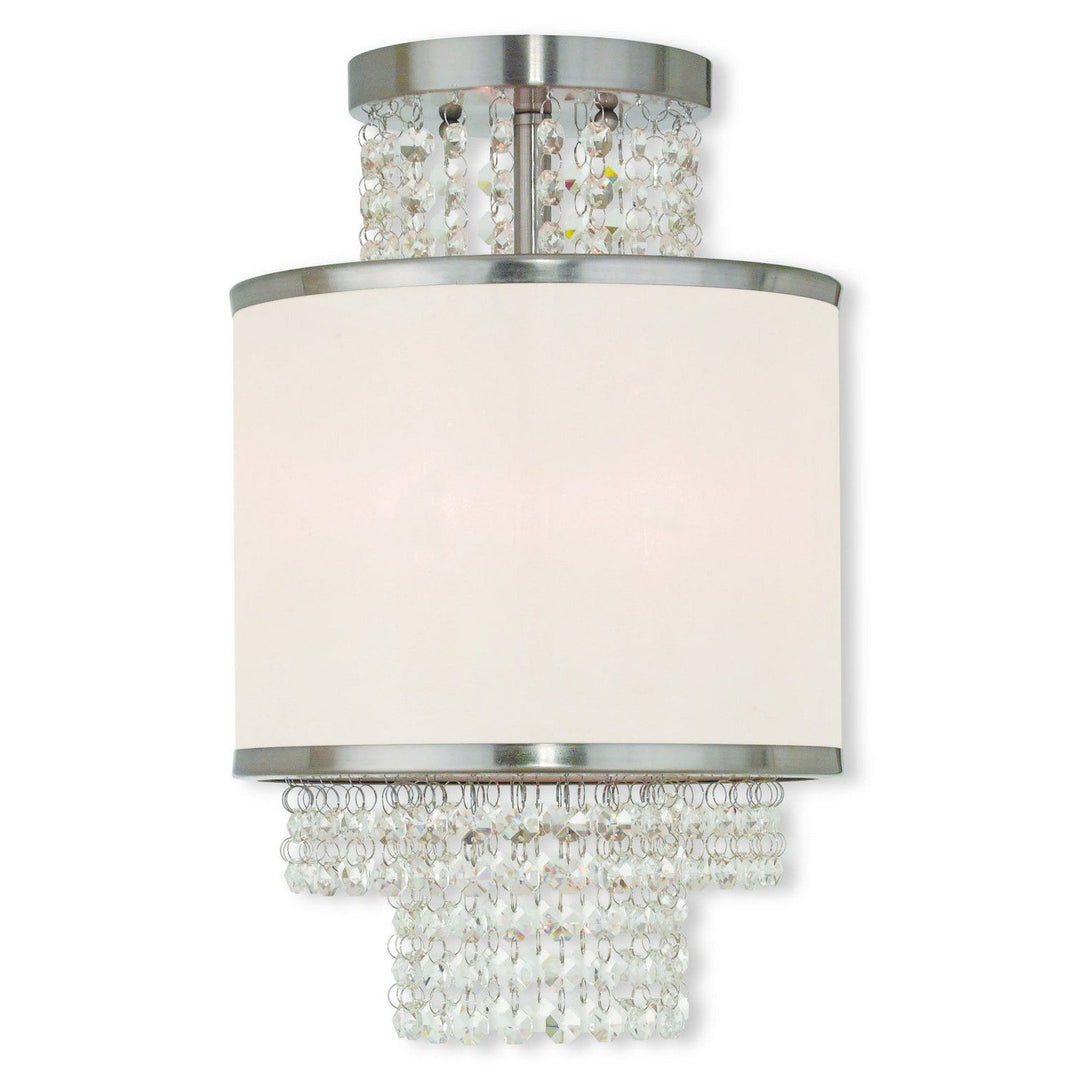 Livex Prescott 50792-91 Ceiling Light - Brushed Nickel