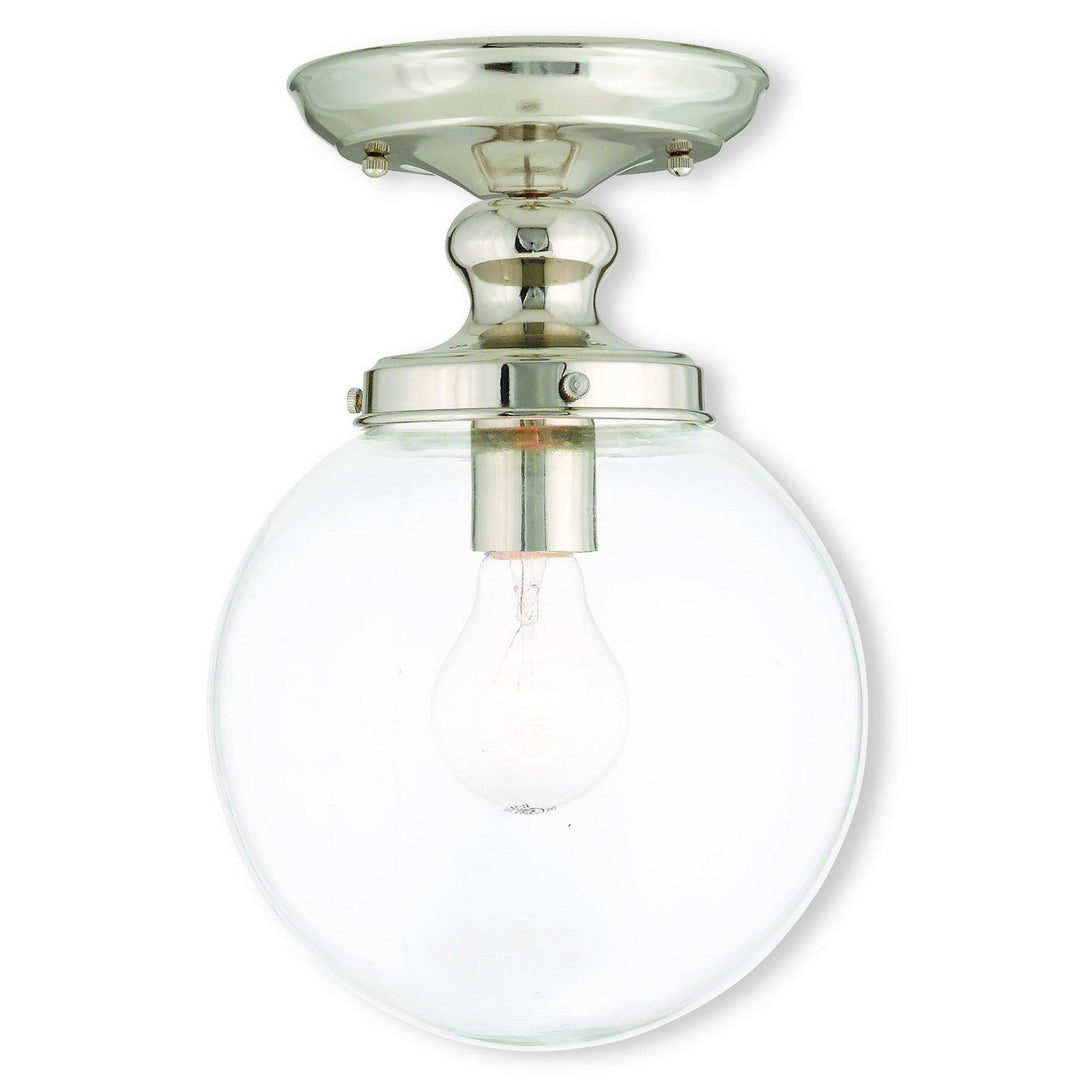 Livex Sheffield 50901-35 Ceiling Light - Polished Nickel