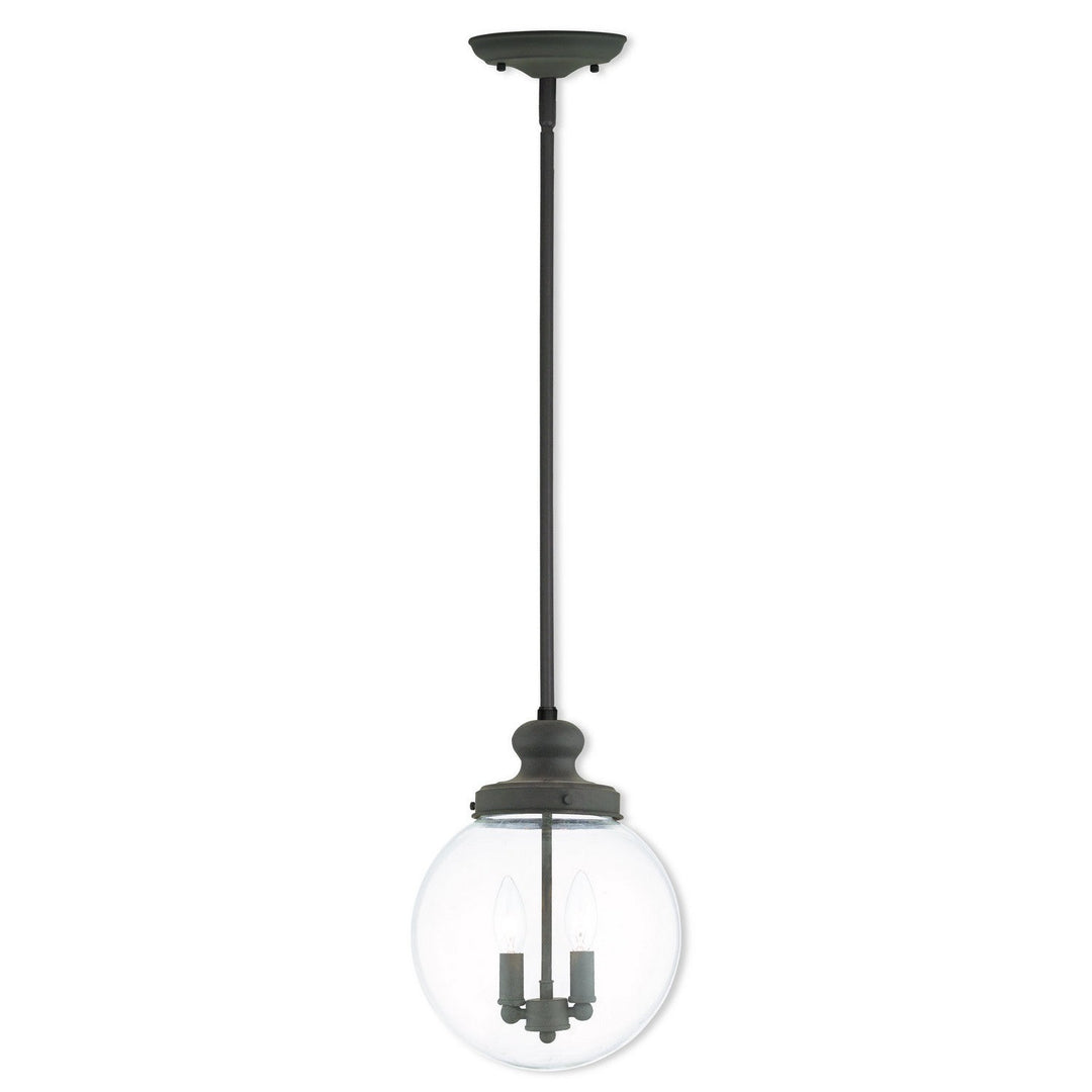 Livex Sheffield 50904-07 Pendant Light - Bronze