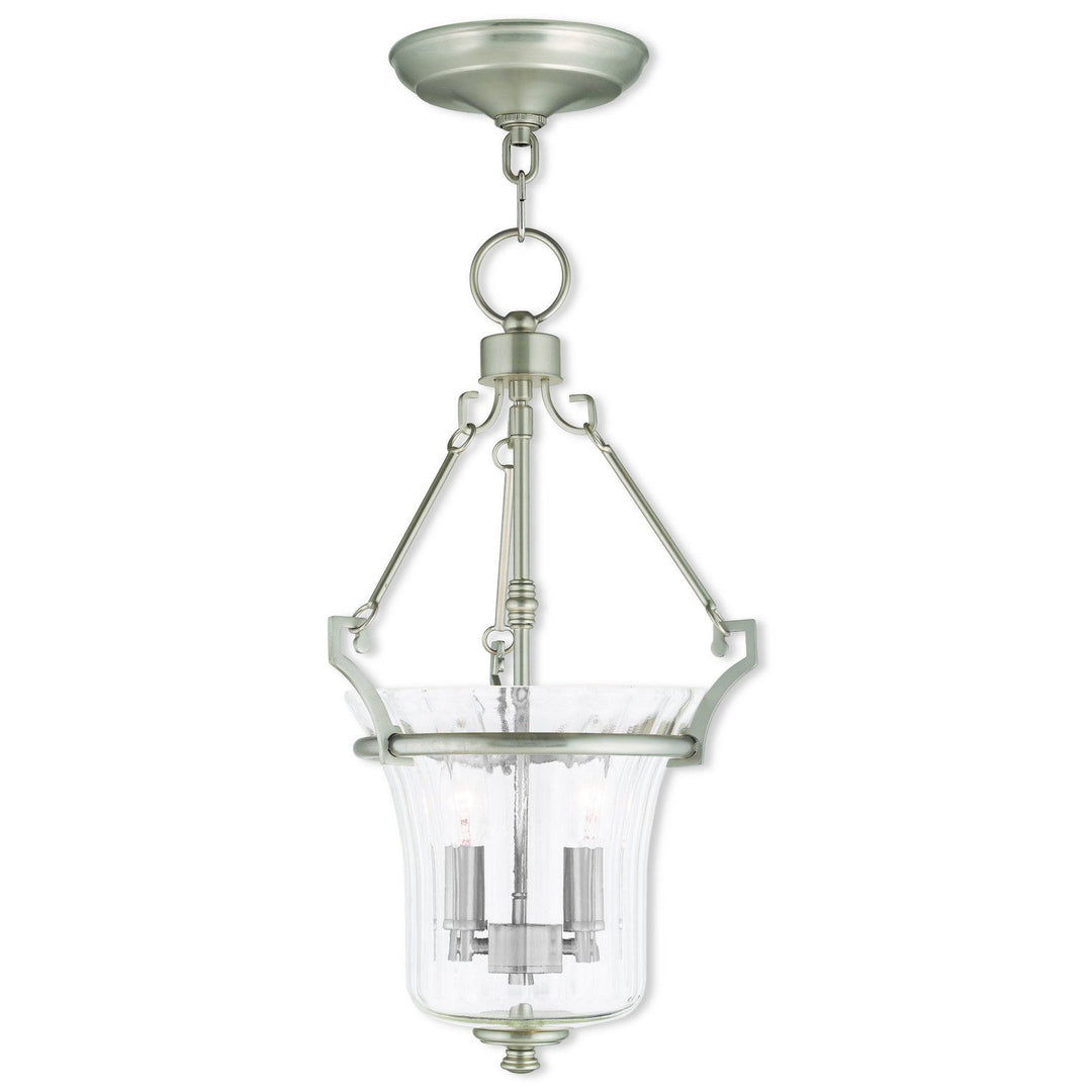 Livex Cortland 50922-91 Pendant Light - Brushed Nickel