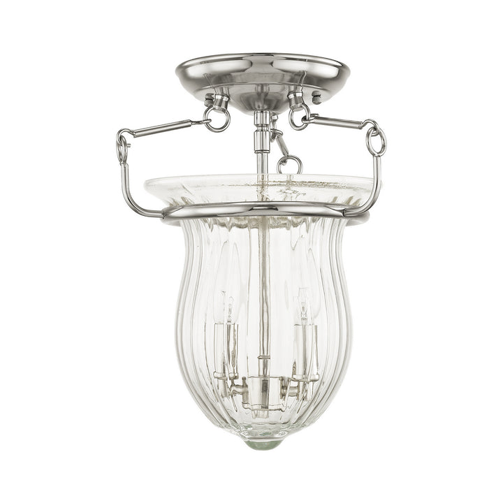 Livex Andover 50941-35 Ceiling Light - Polished Nickel