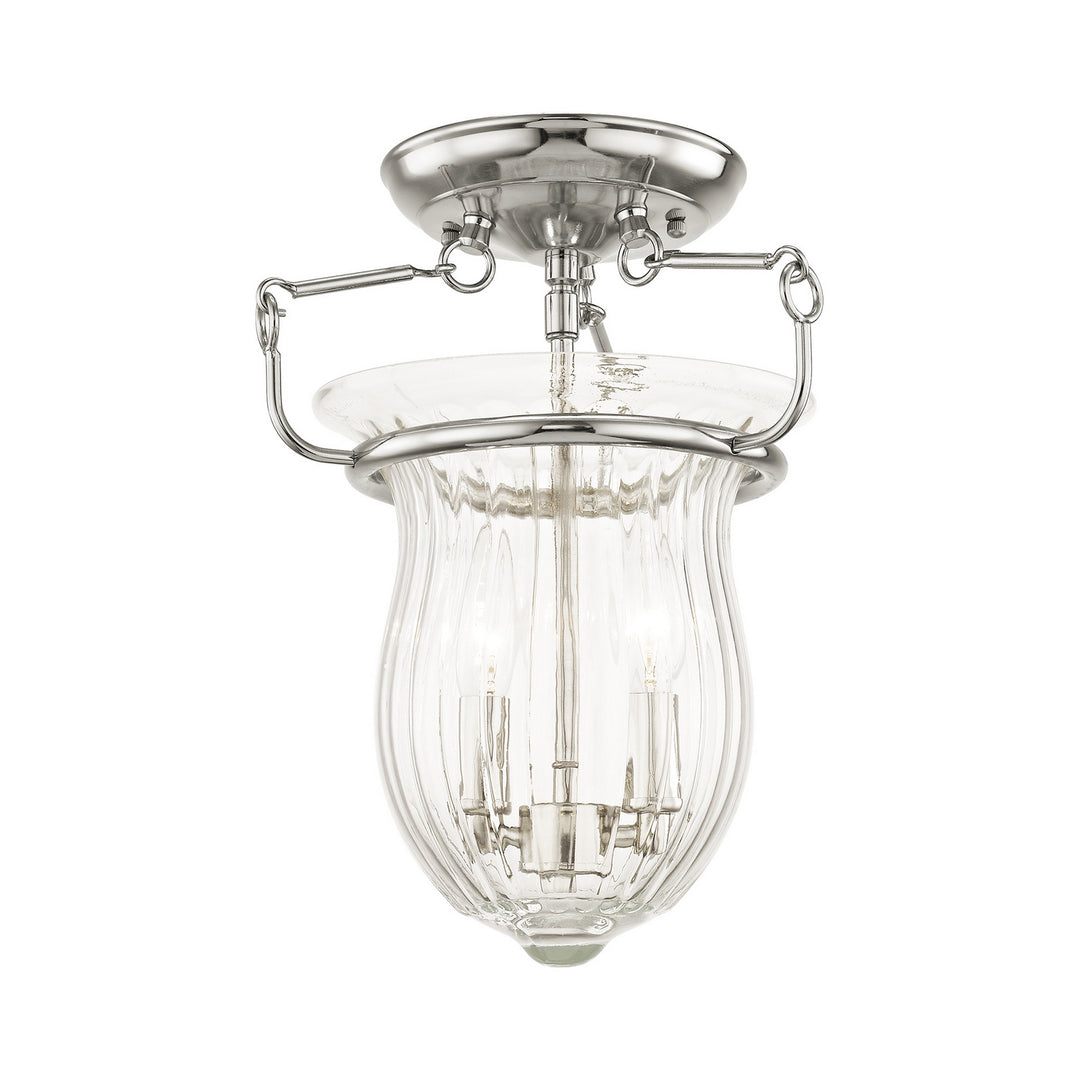 Livex Andover 50941-35 Ceiling Light - Polished Nickel