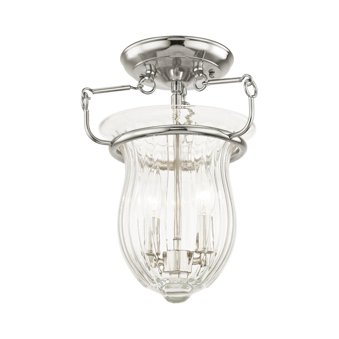 Livex Andover 50941-35 Ceiling Light - Polished Nickel