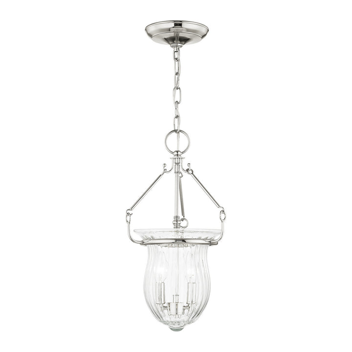 Livex Andover 50942-35 Pendant Light - Polished Nickel