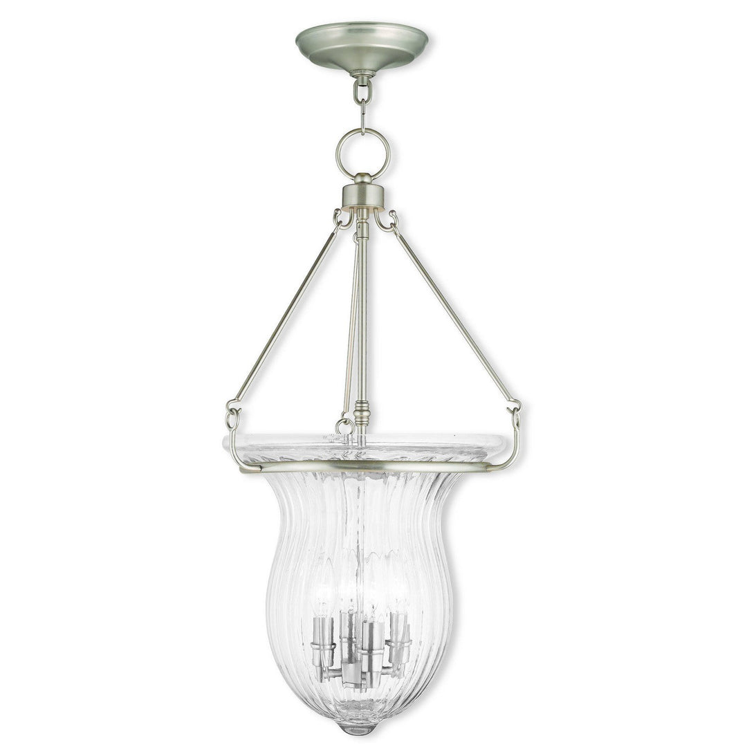 Livex Andover 50946-91 Pendant Light - Brushed Nickel