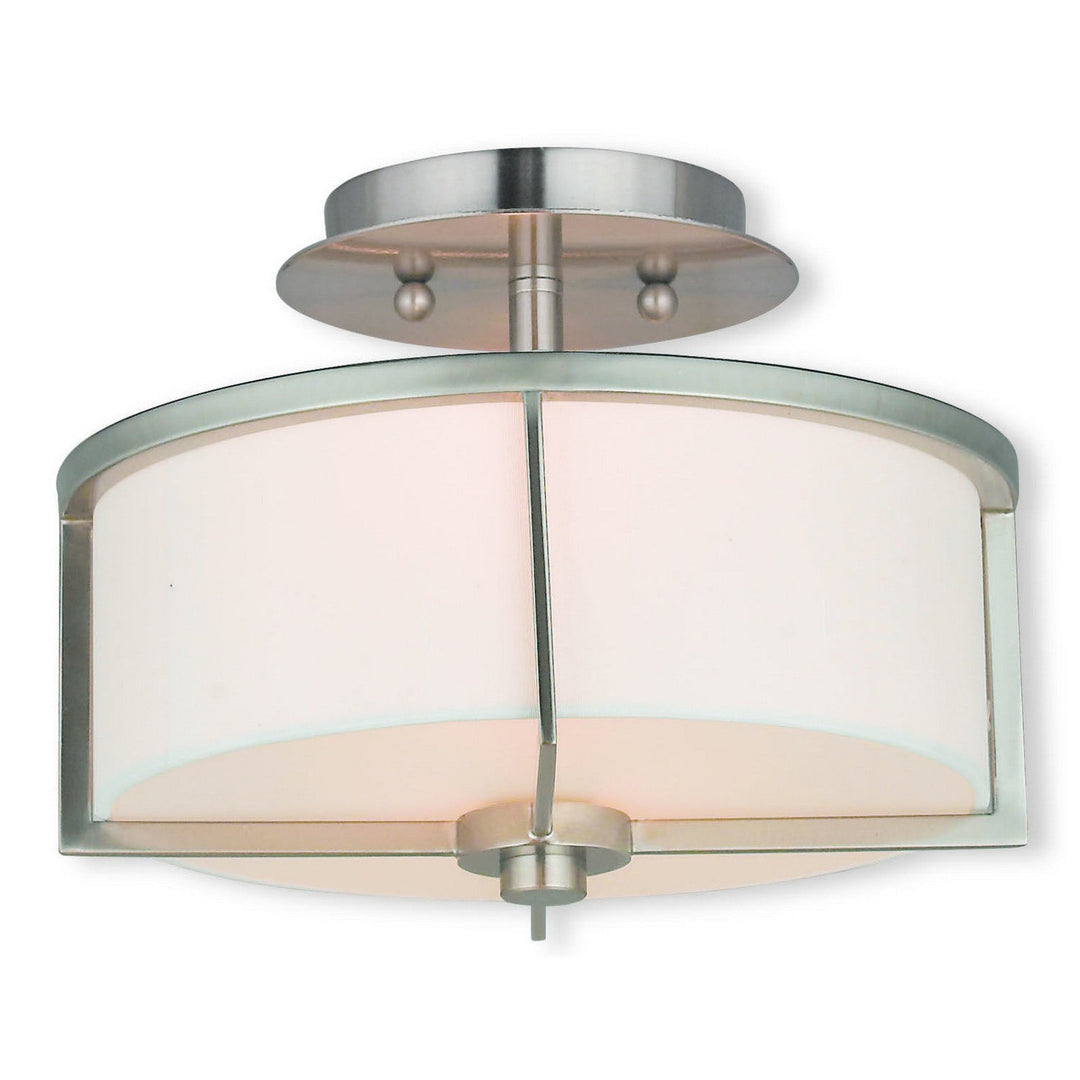 Livex Wesley 51072-91 Ceiling Light - Brushed Nickel