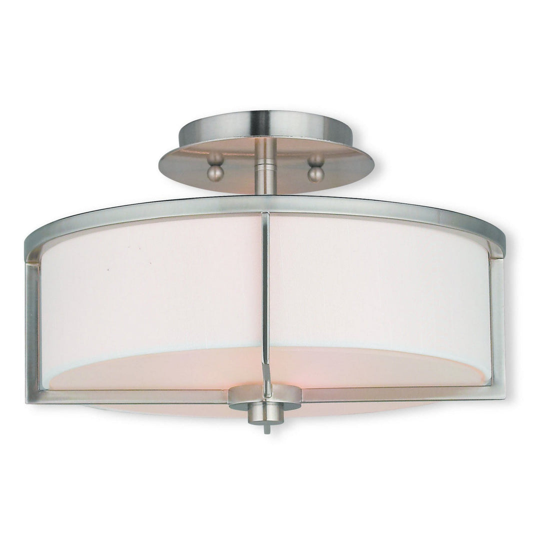 Livex Wesley 51073-91 Ceiling Light - Brushed Nickel