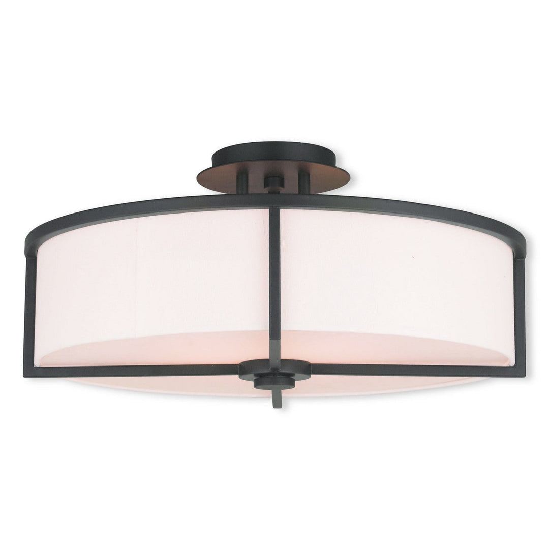 Livex Wesley 51075-07 Ceiling Light - Bronze