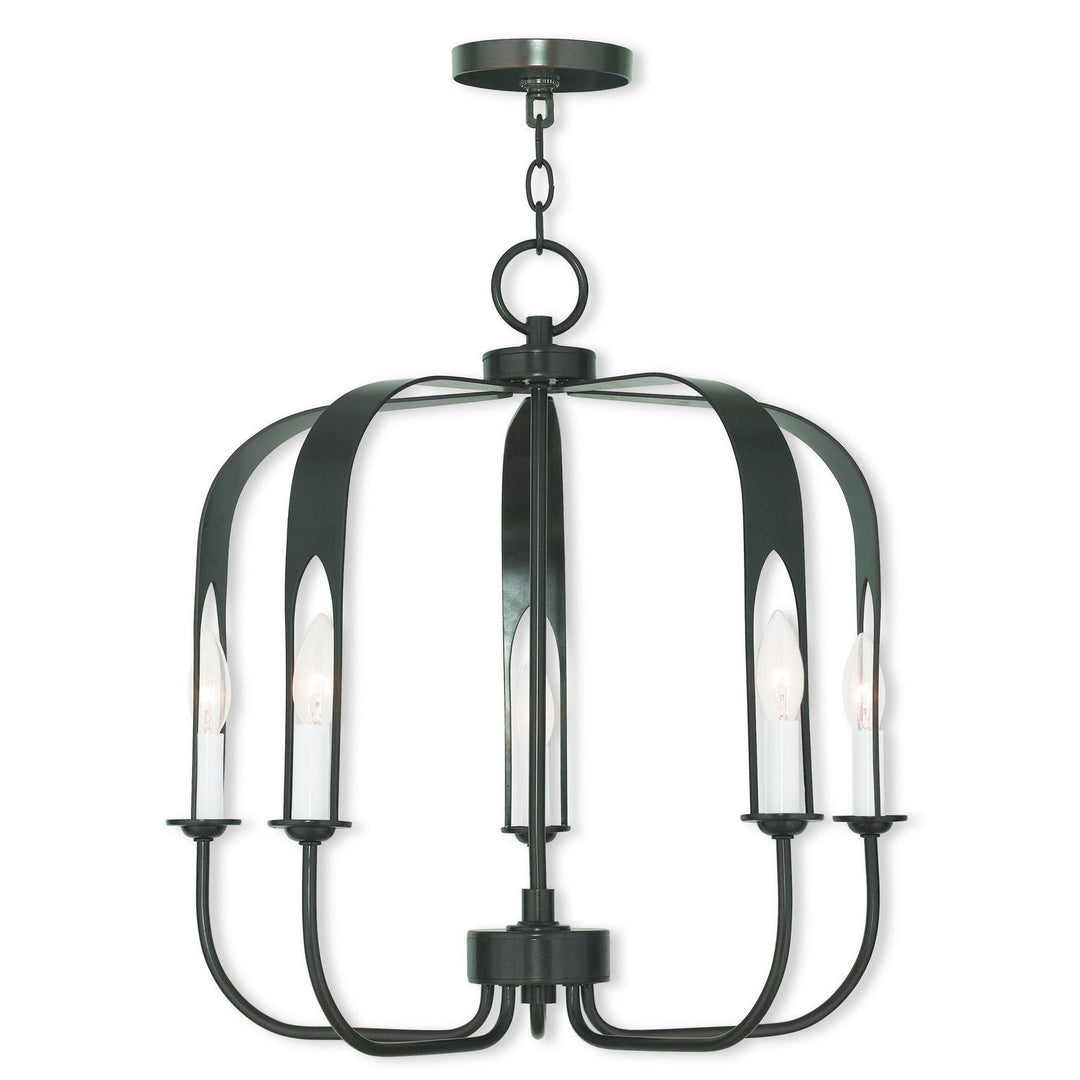 Livex Addison 51935-92 Chandelier Light - English Bronze