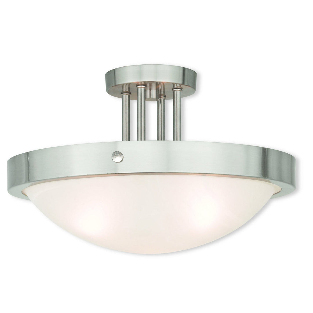 Livex New Brighton 73956-91 Ceiling Light - Brushed Nickel