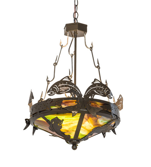 Meyda Tiffany Catch Of The Day 65041 Pendant Light - Timeless Bronze