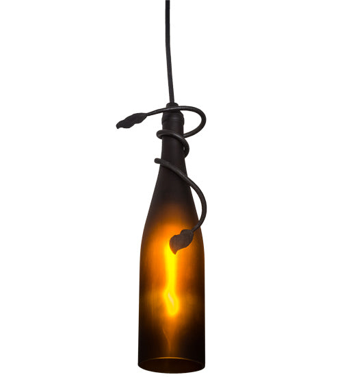 Meyda Tiffany Tuscan Vineyard 65092 Pendant Light - Amber Sandblasted