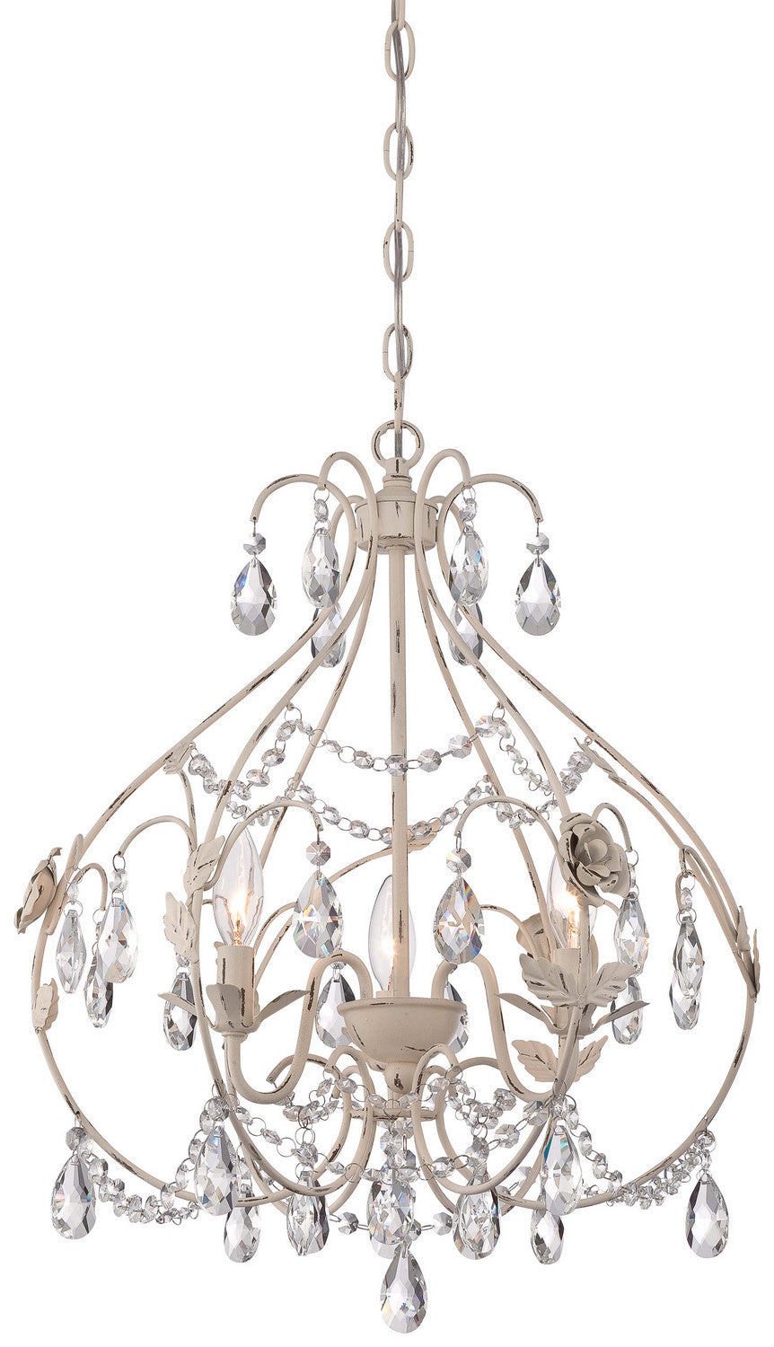 Minka-Lavery Isabella'S Crown 3154-648 Chandelier Light - Provencal Blanc