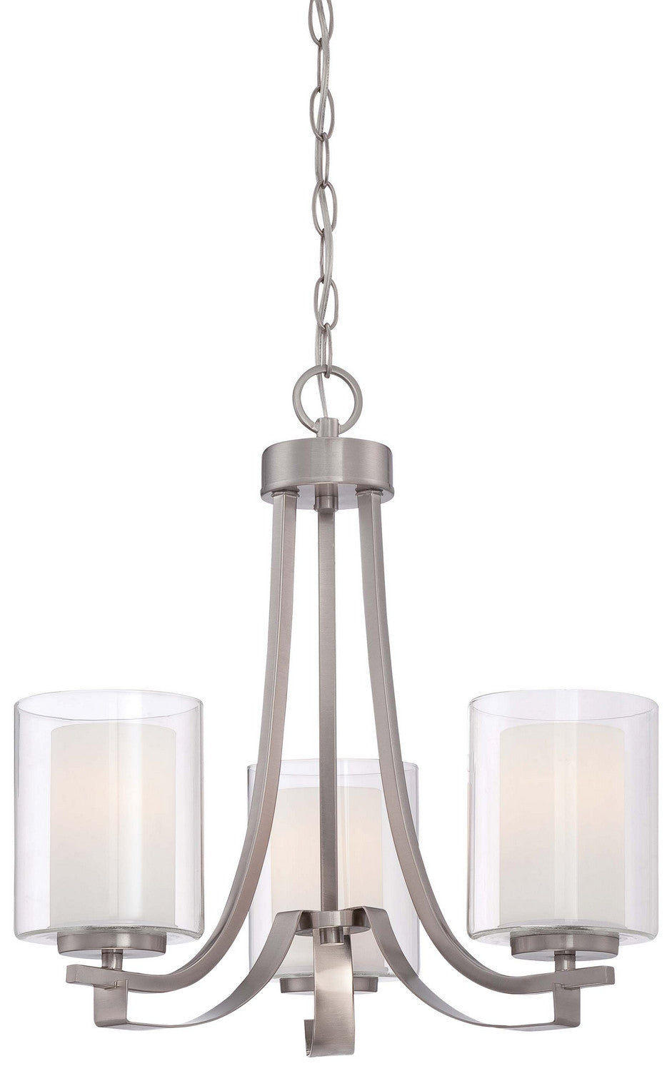 Minka-Lavery Parsons Studio 4103-84 Chandelier Light - Brushed Nickel