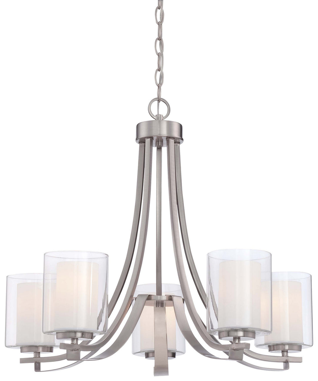 Minka-Lavery Parsons Studio 4105-84 Chandelier Light - Brushed Nickel