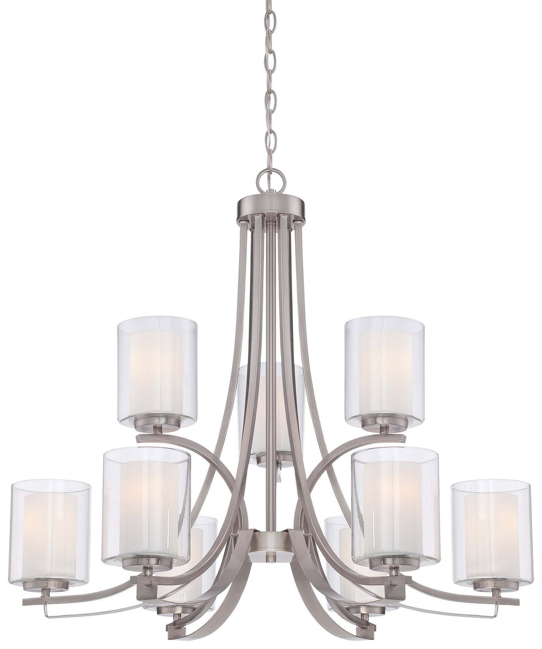 Minka-Lavery Parsons Studio 4109-84 Chandelier Light - Brushed Nickel