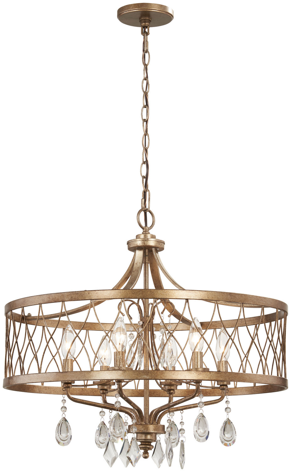 Minka-Lavery West Liberty 4406-581 Chandelier Light - Olympus Gold