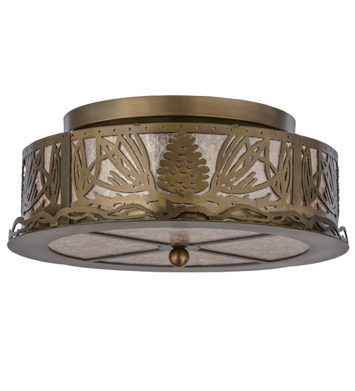 Meyda Tiffany Mountain Pine 65099 Ceiling Light - Antique Copper