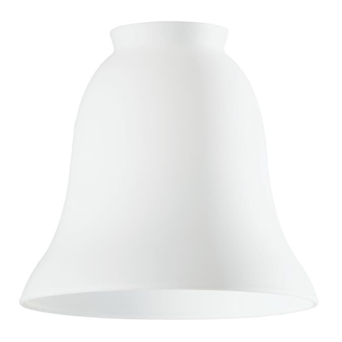 Westinghouse Lighting 8122700  Glass Bell Shade Lamp Shade White Opal