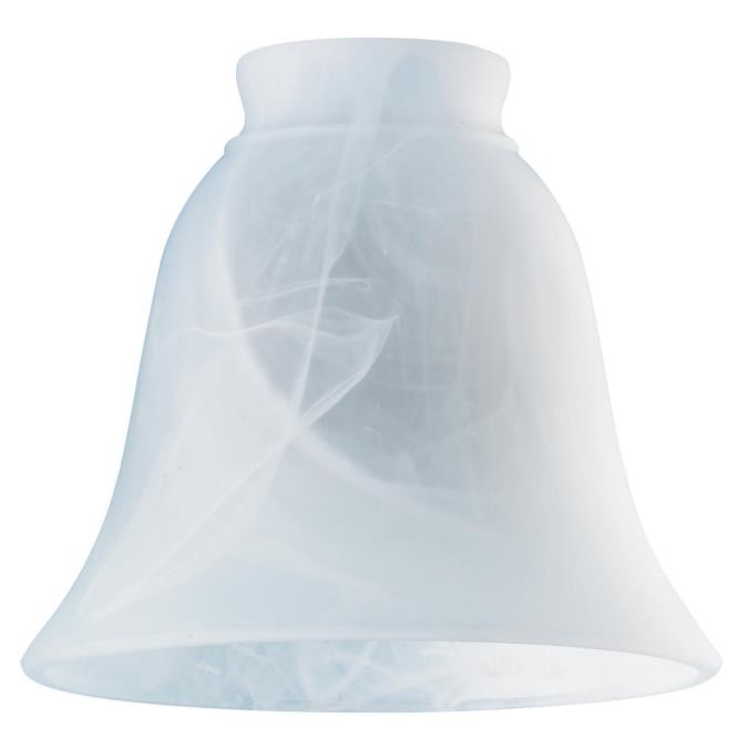 Westinghouse Lighting 8127200  Glass Bell Shade Lamp Shade Milky Scavo