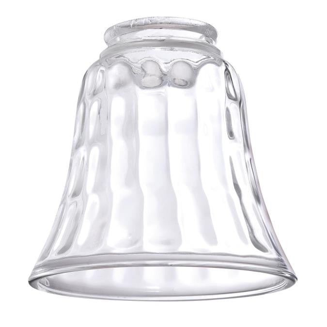 Westinghouse Lighting 8127700  Glass Bell Shade Lamp Shade Beveled Clear