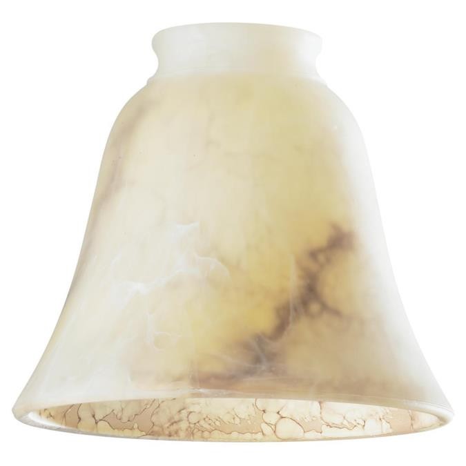 Westinghouse Lighting 8142200  Glass Shade Lamp Shade Brown Marbleized