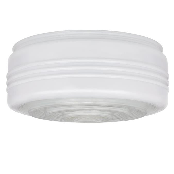 Westinghouse Lighting 8160900  Glass Shade Lamp Shade White And Clear