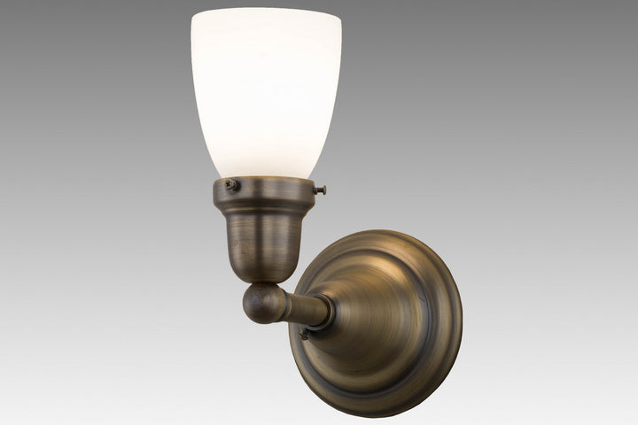 Meyda Tiffany Revival Oyster Bay 56449 Wall Light - Antique Brass